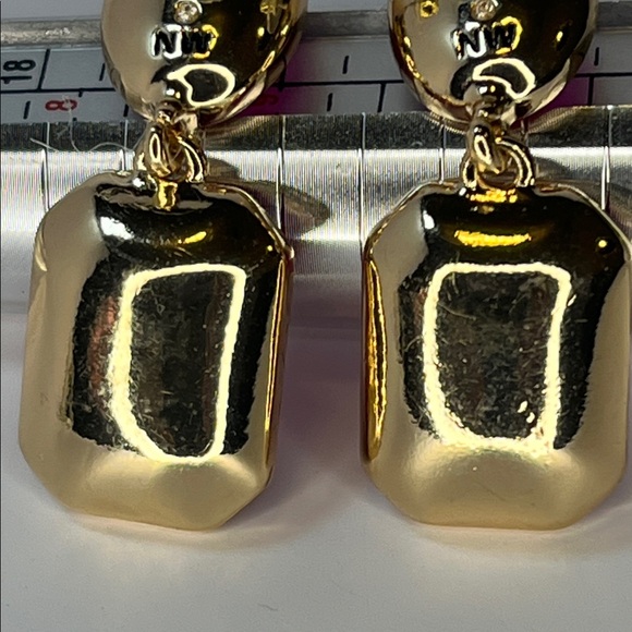 Barbie Pink and Gold Drop Earrings - Picture 3 of 3